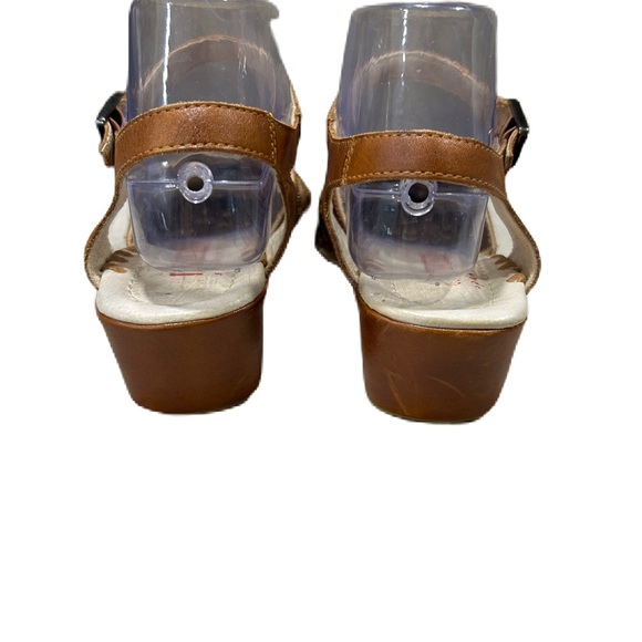 Pikolinos Shoes Womens Size 38 Mary Jane Low Heel Cutout Floral Strap Leather - Picture 4 of 6